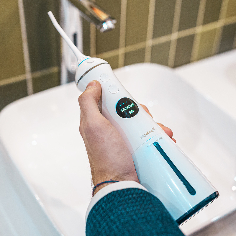 Sin cuerda portátil eléctrico del cuidado dental de Flosser del agua del uso personal del modo de DIY 5