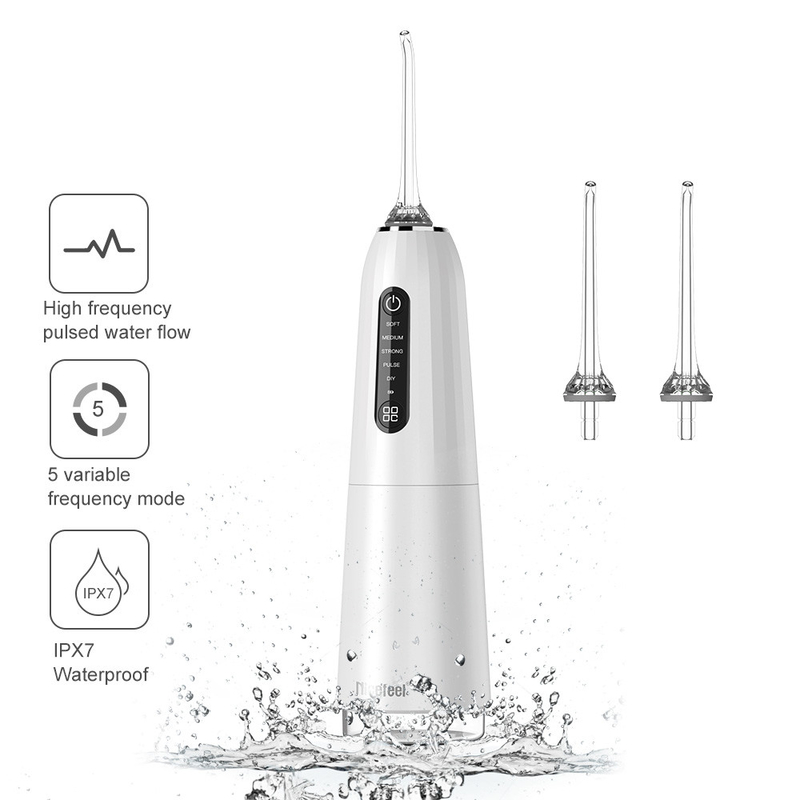 Agua sin cuerda Flosser, Irrigator oral dental de FC2661 Nicefeel con 5 modos