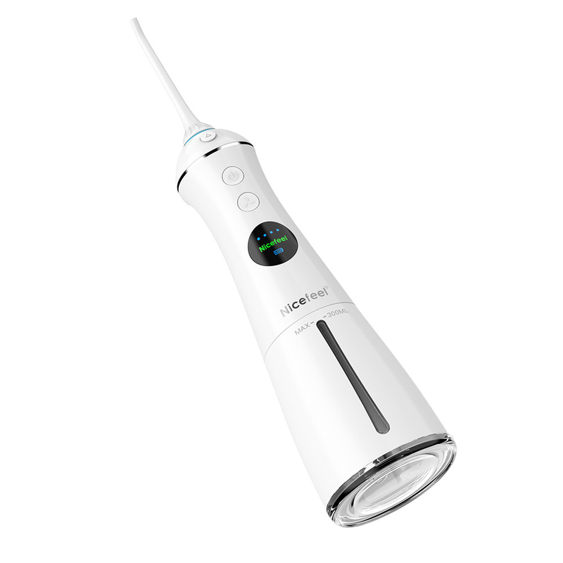 6+ dientes orales eléctricos de trabajo de Irrigator de la higiene oral del chorro de agua 300ml de los modos IPX7 que blanquean la seda dental de Flosser del agua