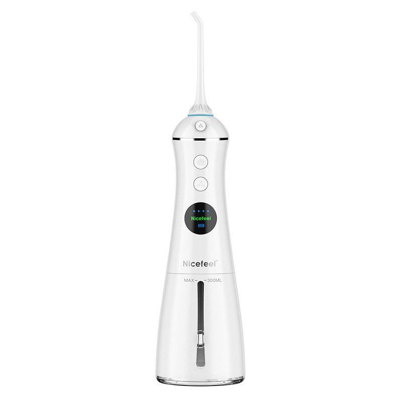 6+ dientes orales eléctricos de trabajo de Irrigator de la higiene oral del chorro de agua 300ml de los modos IPX7 que blanquean la seda dental de Flosser del agua