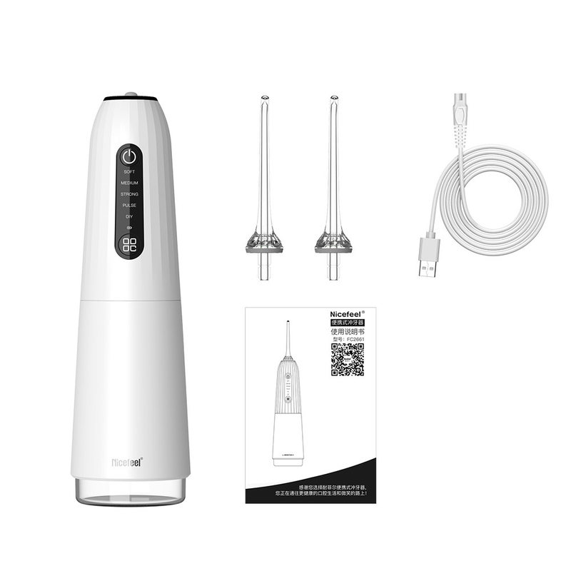 5+ agua de limpiador oral eléctrica de trabajo de los dientes de Irrigator de la higiene oral del chorro de agua 300ml de los modos Ipx7 Pik dental Flosser
