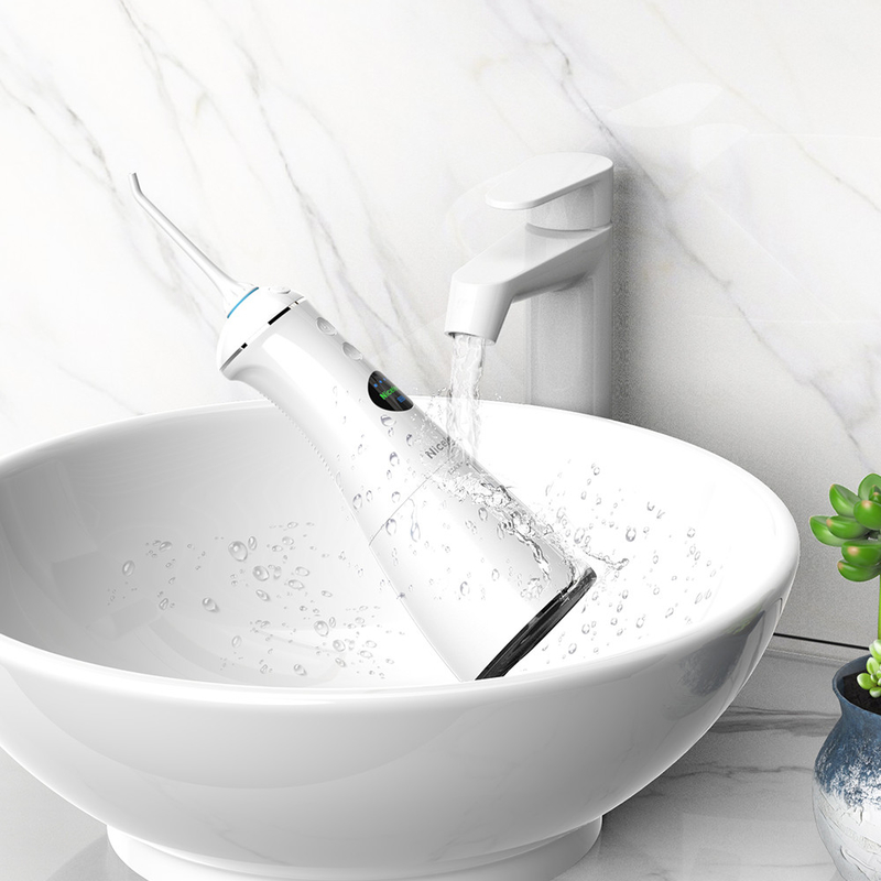 300ml Jet Cordless Water Flosser eléctrica, 6 modos de trabajo riegan a Jet Dental Flosser