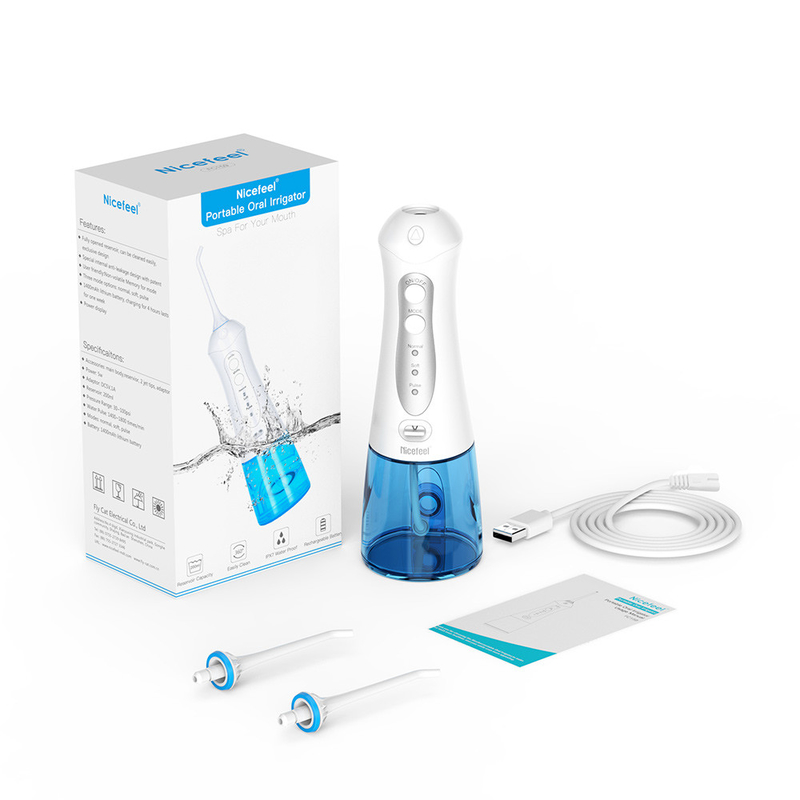 Agua sin cuerda Flosser dental, selección dental del agua para el uso en el hogar del viaje