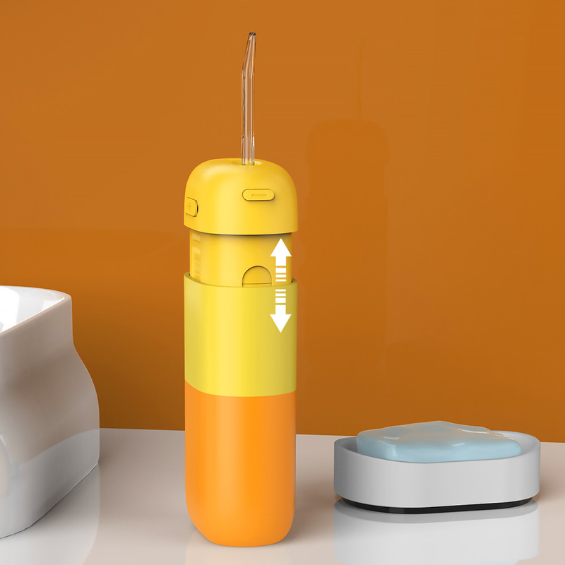 Modos de trabajo de bricolaje Flosser de agua portátil 200ml Chorro eléctrico Mini inalámbrico