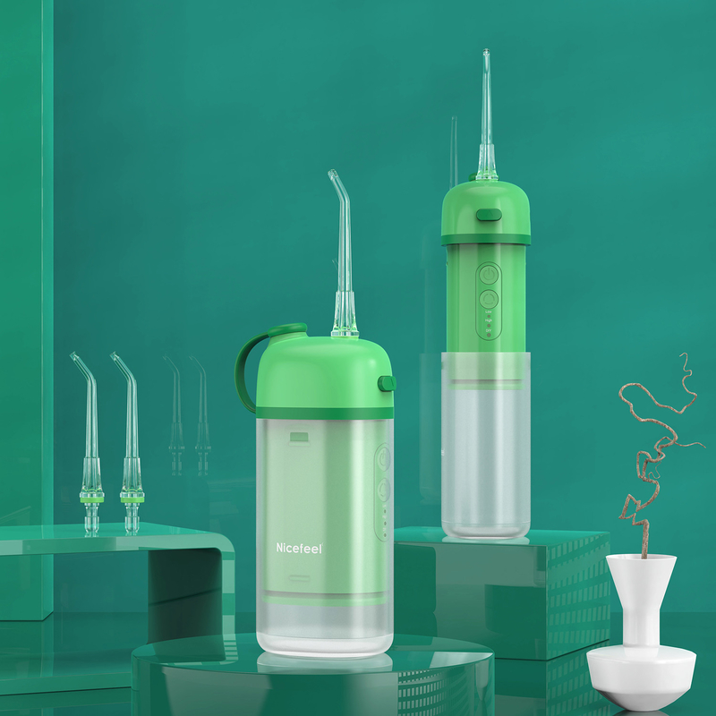Tipo C IPX7 Chorro eléctrico Inalámbrico Portátil Mini Limpiador de dientes con hilo dental de agua