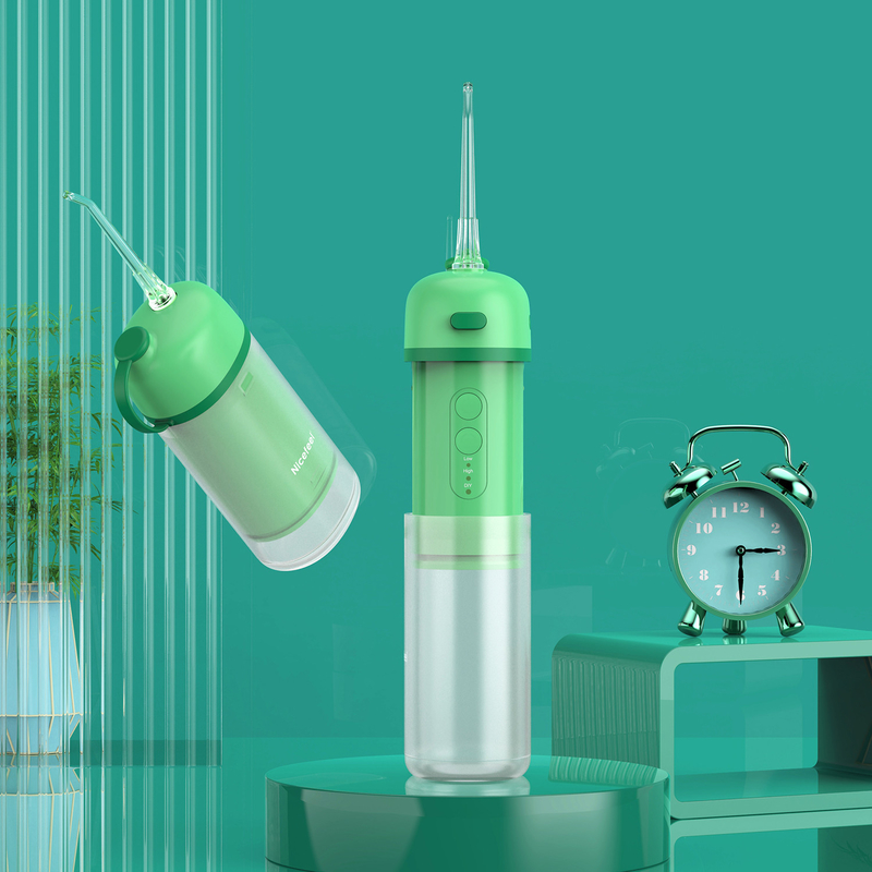 Tipo C IPX7 Chorro eléctrico Inalámbrico Portátil Mini Limpiador de dientes con hilo dental de agua
