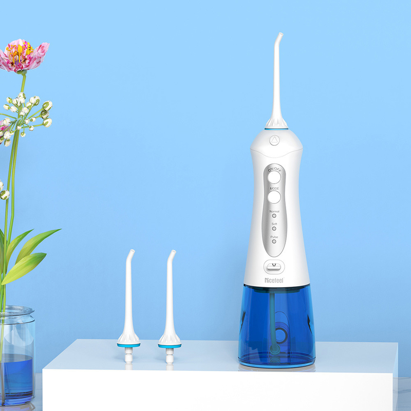 300ml IPX7 Electric Jet Mini Limpiador de dientes portátil inalámbrico de agua Flosser