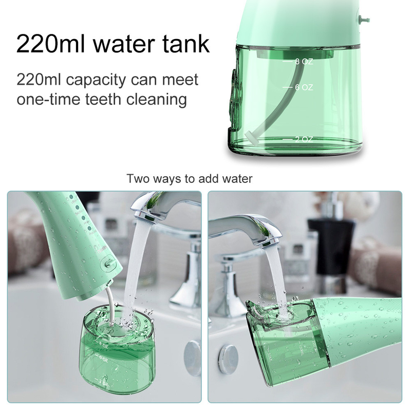 Home Travel 300ML IPX7 Impermeable Inalámbrico Dental Oral Irrigator Portátil