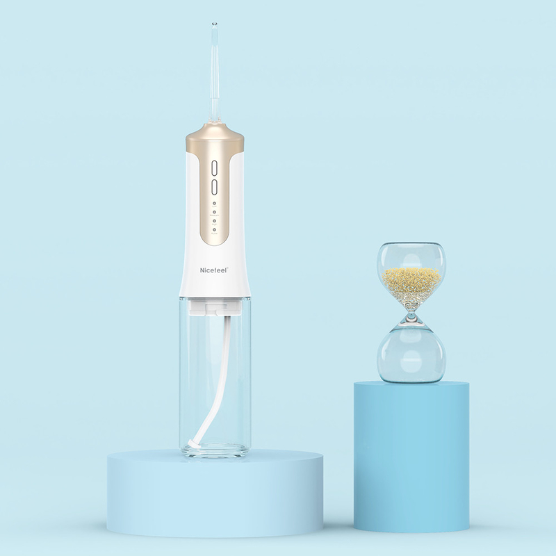 Limpiador oral Jet Cordless Portable Water Flosser eléctrica IPX7 300ml