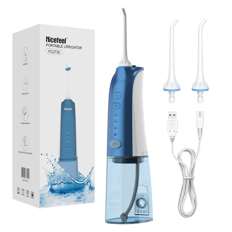 270ml 3 el agua dental Flosser USB Bluetooth recargable de los modos IPX7 escoge 2 Jet Tip