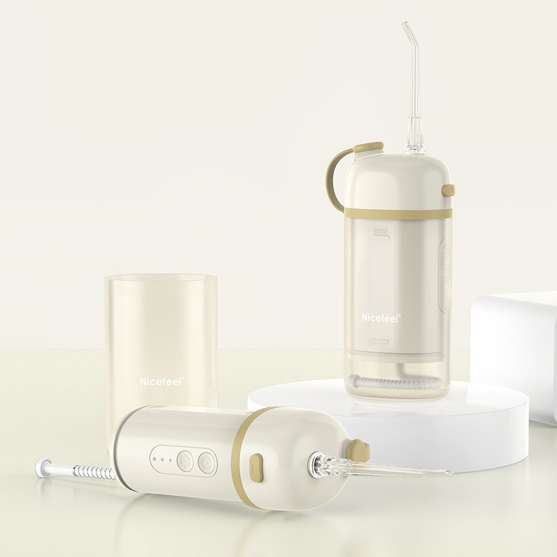 IPX7 Jet Cordless Type dental eléctrica C Mini Water Flosser Teeth Cleaner portátil