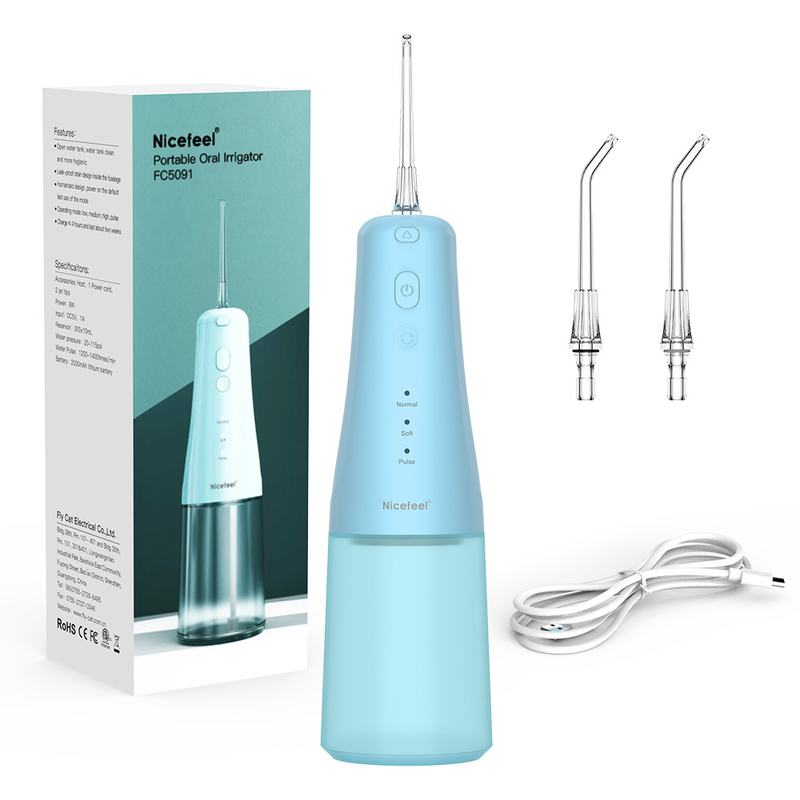 Agua sin cuerda Flosser dental Irrigator oral recargable portátil