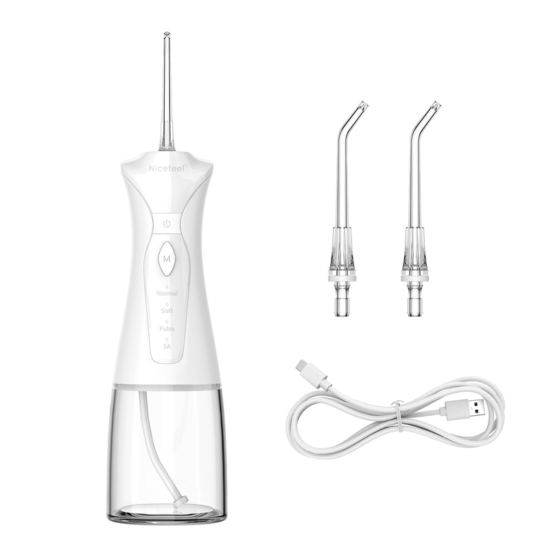Tipo sin cuerda portátil carga de Flosser del agua de Nicefeel de la higiene oral de C