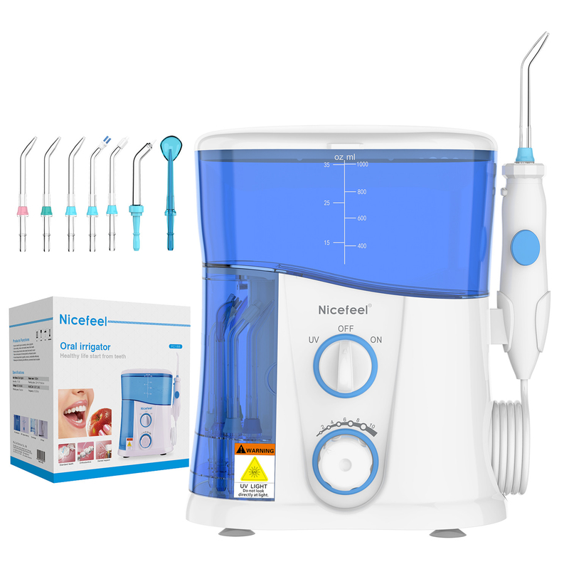 Capacidad oral dental sin cuerda del tanque de agua de Flosser 1000ml del agua de Irrigator