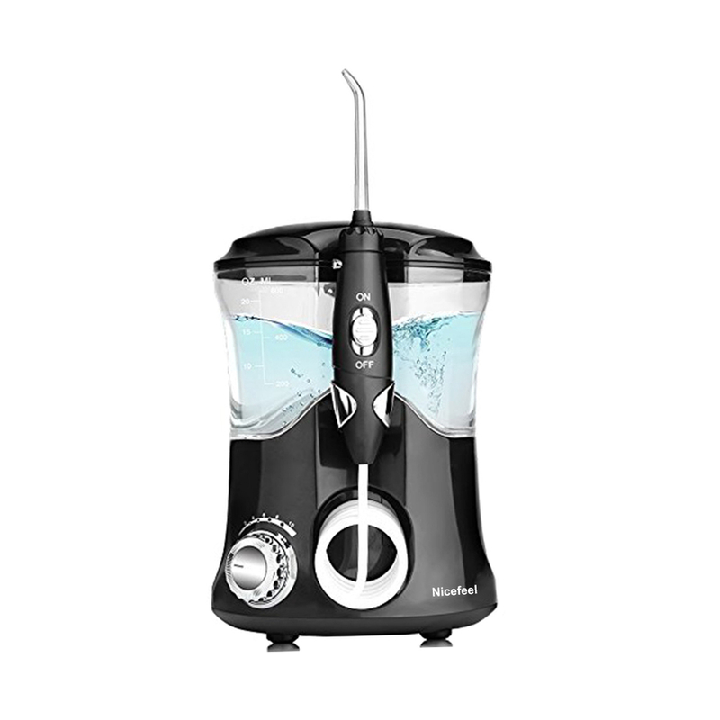 Cuidado dental limpio Irrigator USB del tanque del OEM del agua de los dientes sin cuerda portátiles de FlosserWaterproof