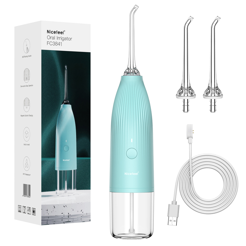 Flosser de agua sin cable de Nicefeel 0,5 kg Batería de 1400 mAh 300 ml Tanque de agua