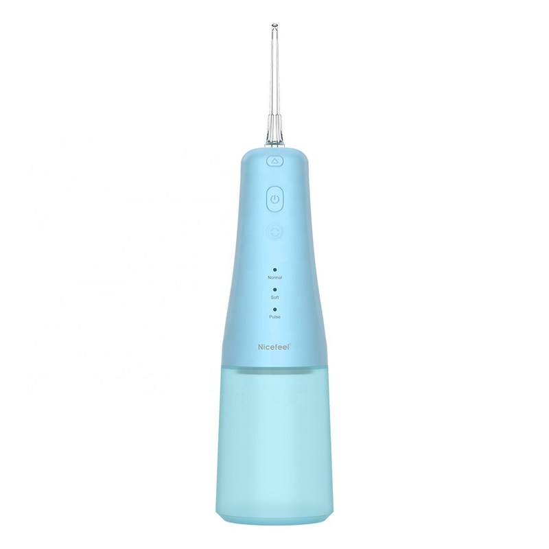 Flosser de agua de bricolaje 1400-1700 veces / min Frecuencia de pulso Cuidado dental Irrigador oral
