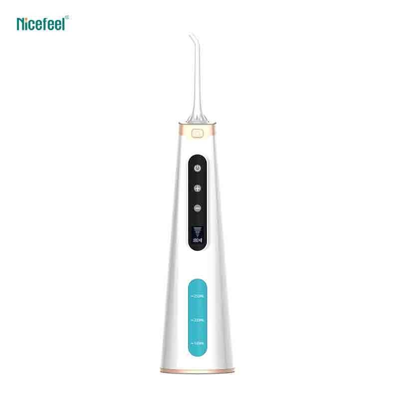 Limpieza suave de los dientes con bajo ruido Sanidad Cuidado de los dientes Flosser de agua - 197 X 120 X 205mm