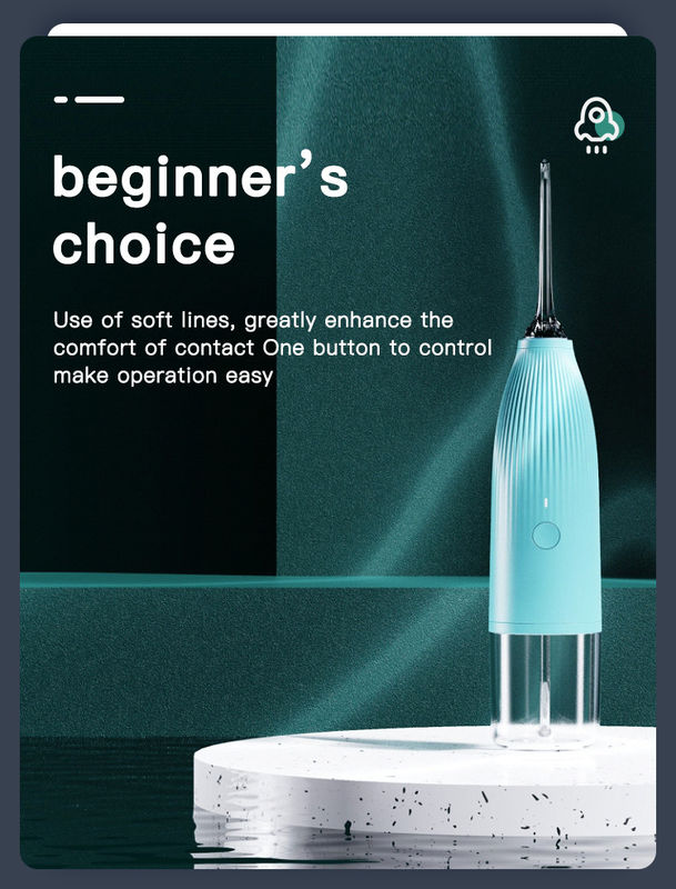 1400-1800 ABS de Mini Water Flosser Food Grade de las épocas/del minuto para el cuidado oral