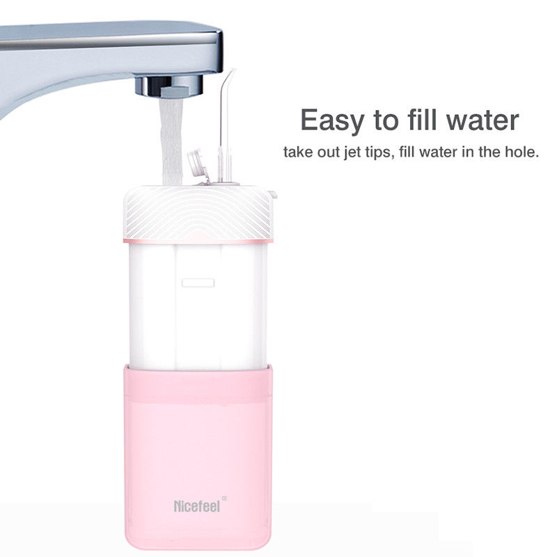 Agua eléctrica Flosser Irrigator oral de Mini Design Collapsible Water Flosser con la boca de Storagable