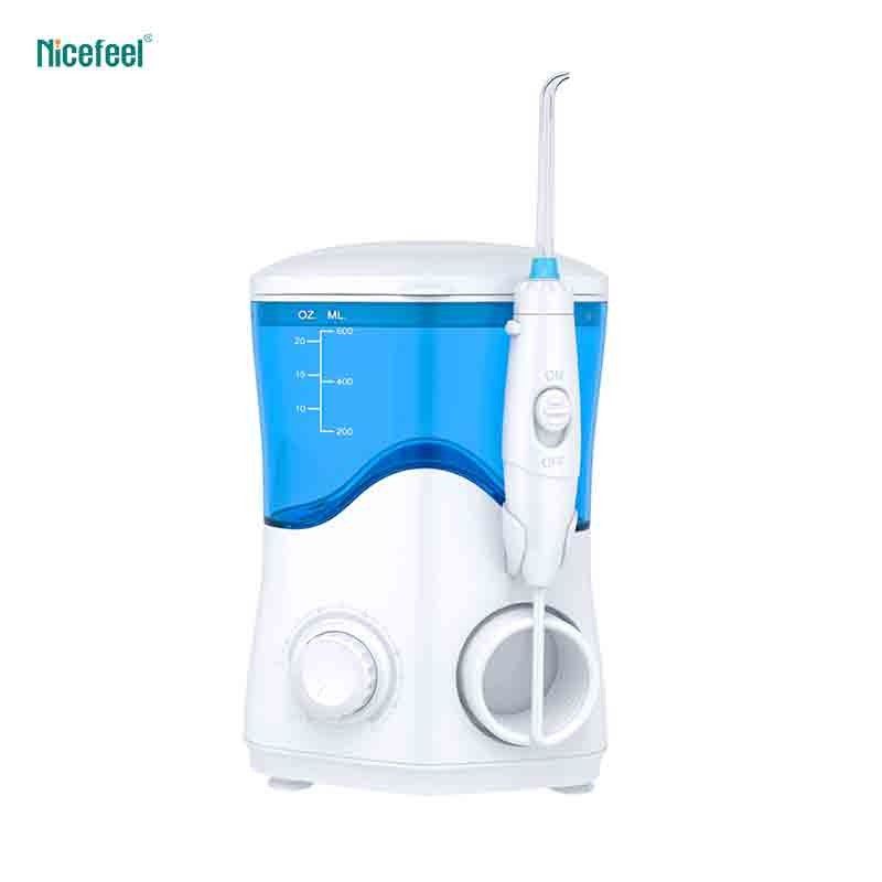 Agua grande oral Flosser de la capacidad de Irrigator 600ml de la familia de Nicefeel para la limpieza de los dientes