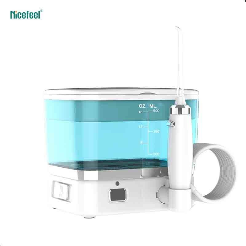 Agua recargable sin cuerda portátil Flosser de Nicefeel con el tanque de agua 500ml