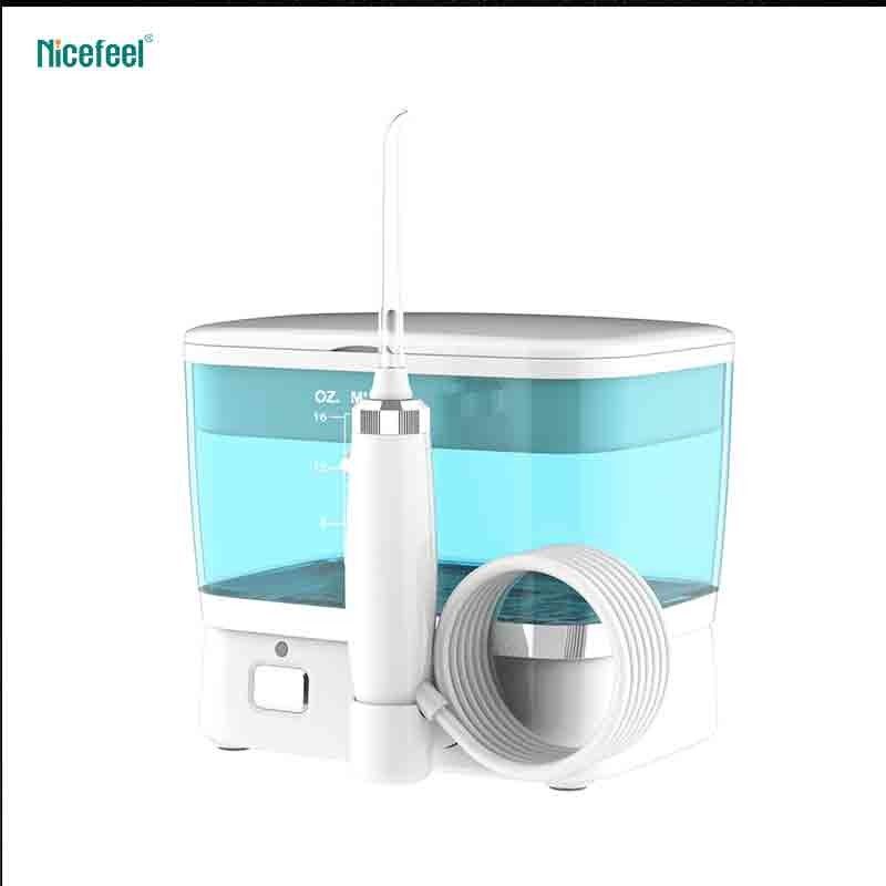 Agua eléctrica portátil Flosser del diente 500ml 1400-1800 tiempos Min Water Jet Pulse