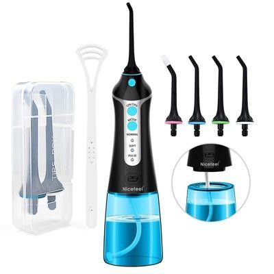Agua sin cuerda eléctrica Flosser Irrigator oral de FC159 Nicefeel 3 modos de trabajo