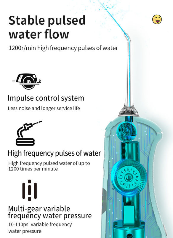 Agua sin cuerda de gama alta Flosser de Nicefeel para los dientes con diámetro de apriete 50s