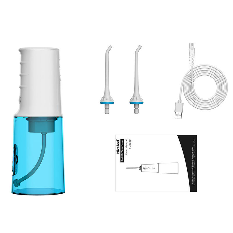 Mejor Electric Power Flosser para el agua sin cuerda Flosser IPX7 de Nicefeel del viaje batería de 1900 mAh