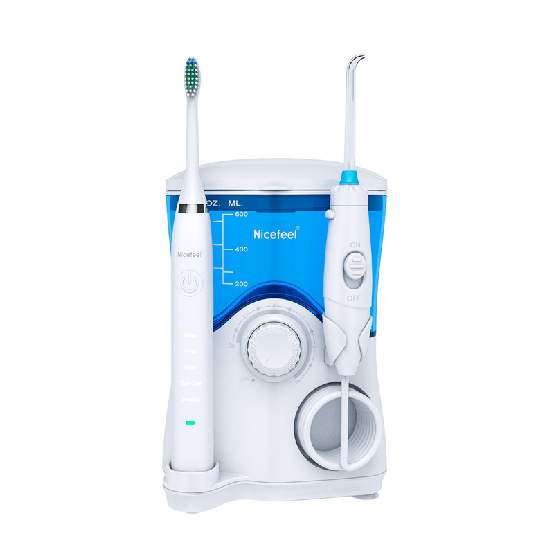18W 30-120psi todo en material aprobado por la FDA de la PC de un ABS del cepillo de dientes y de Flosser